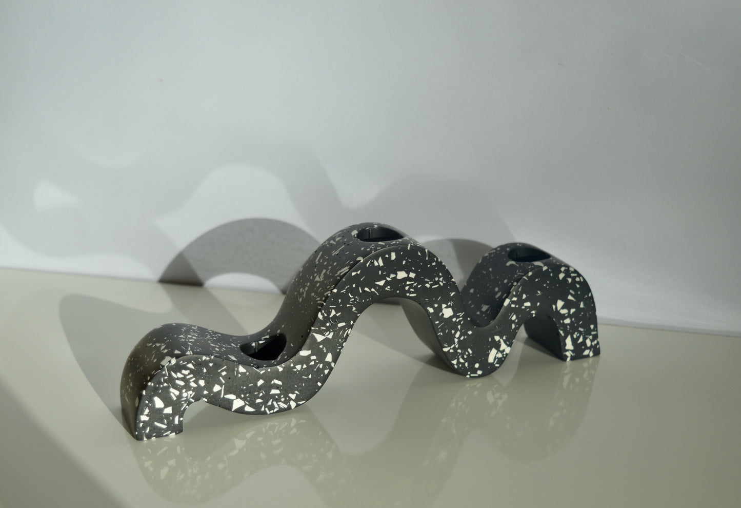 D. Terrazzo Candlestick Holder