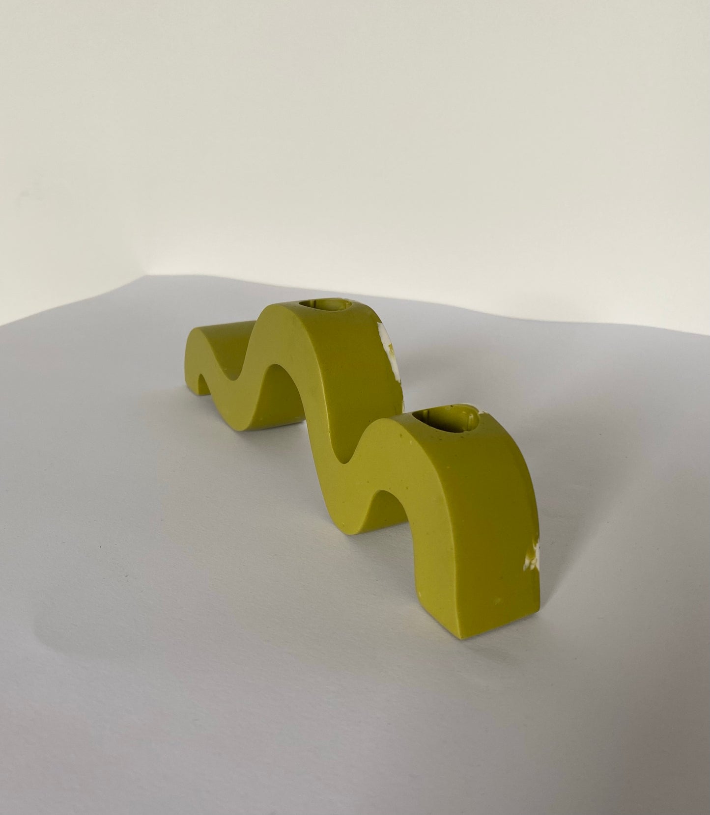 C. Terrazzo Candlestick Holder